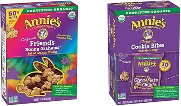Annie's Organic Sour Bunny Tails Gummies bottle