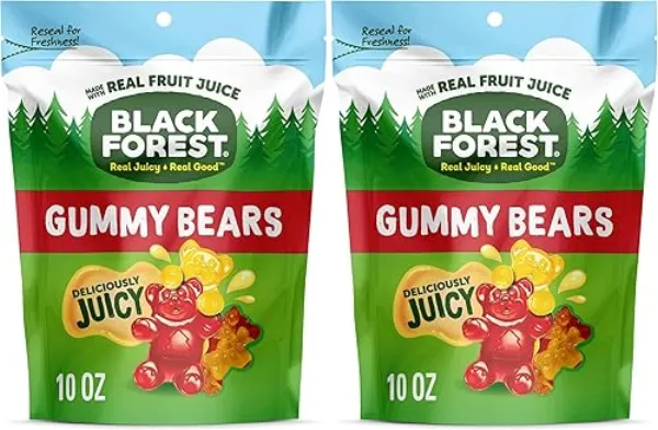 Black Forest Organic Sour Heads Gummies bottle
