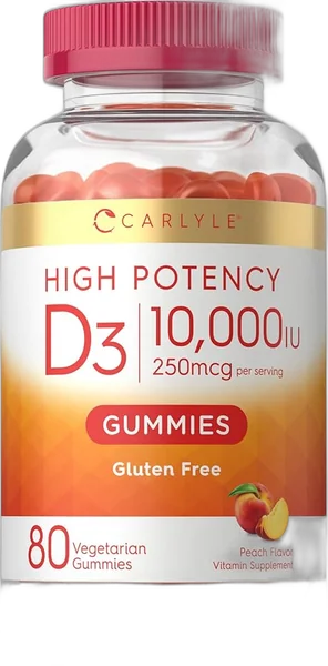 Carlyle Vitamin A Gummies bottle
