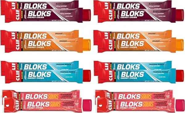 Clif Bar Clif Bloks Energy Chews Gummies bottle