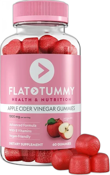 Flat Tummy Appetite Suppressant Gummies bottle