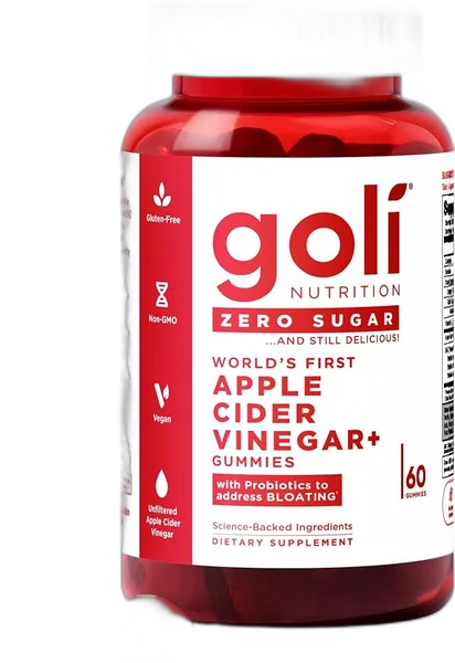 Goli Apple Cider Vinegar + Tart Cherry Gummies
