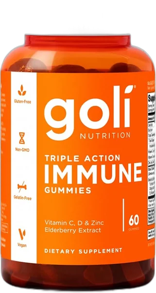 Goli Triple Action Immune Gummies