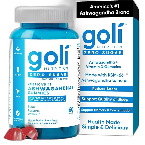 Goli Nutrition Goli Maca Root Gummies bottle
