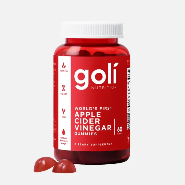 Goli ACV + Metabolism Gummies bottle