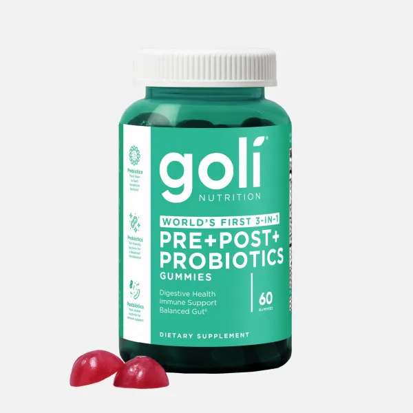 GOLI Probiotic+ Gummies bottle