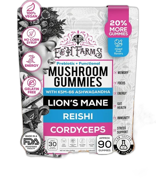 MUDWTR Mushroom Energy Gummies
