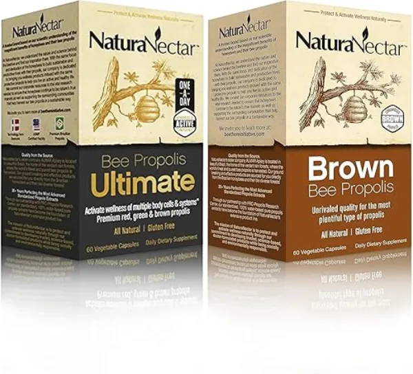 NaturaNectar Brazilian Green Propolis Gummies bottle