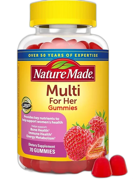 Nature Made Men's Multivitamin Gummies bottle
