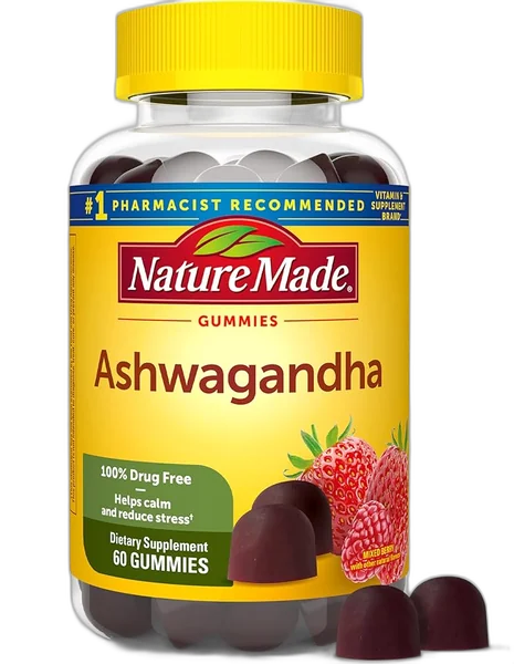 Nature Made Wellblends Stress Relief gummies bottle