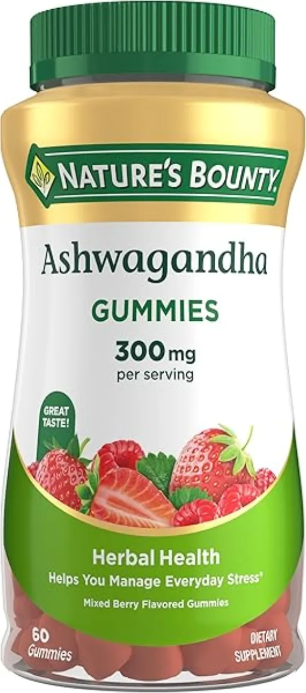 New Nordic Ashwagandha Gummies bottle