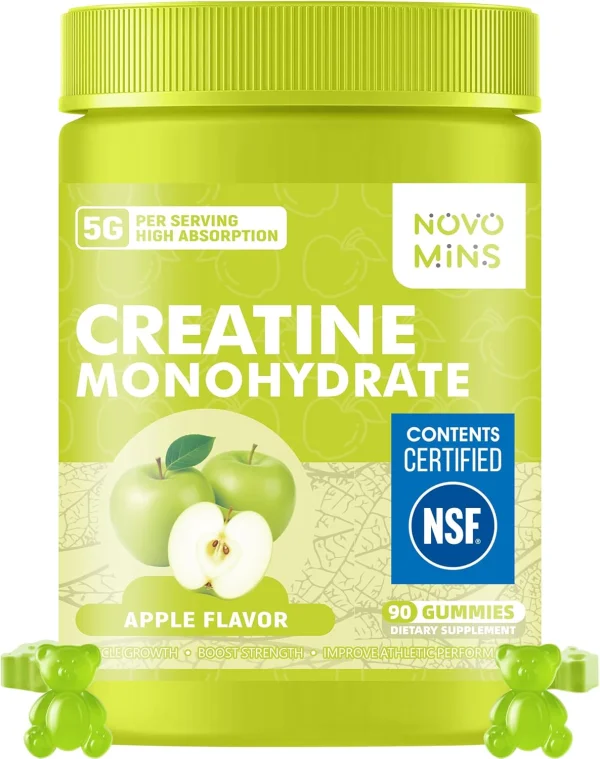 Novomins Creatine Gummies bottle