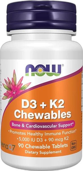 NOW Vitamin D3 + Zinc Gummies bottle