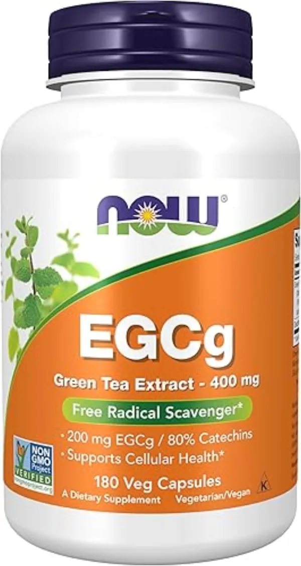 NOW Green Tea Extract Gummies bottle