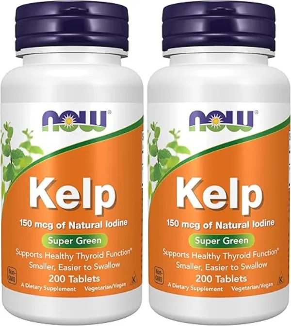 NOW Kelp Iodine Gummies bottle
