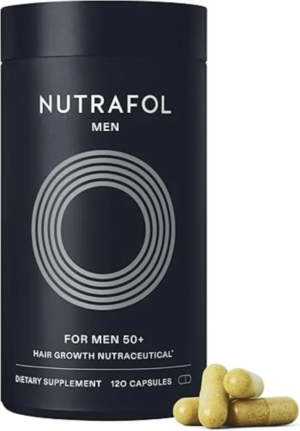 Nutrafol Men's Hair Growth Biotin Gummies bottle