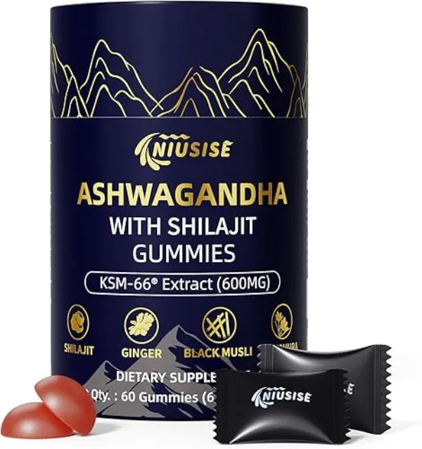 NutraHerbals Shilajit Gummies bottle