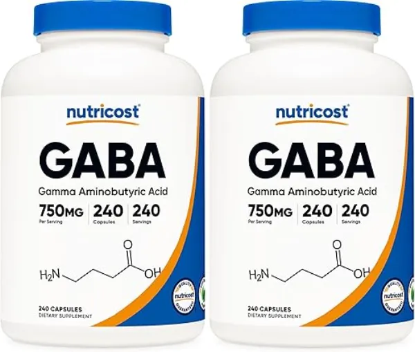 Nutricost GABA Gummies bottle