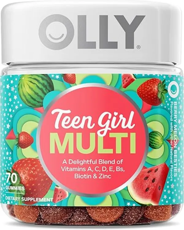 Olly Miss Mellow Iron Gummies bottle