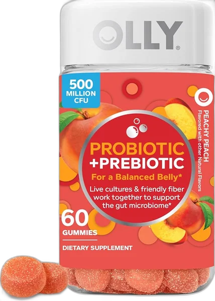 Olly Probiotic + Prebiotic Gummies