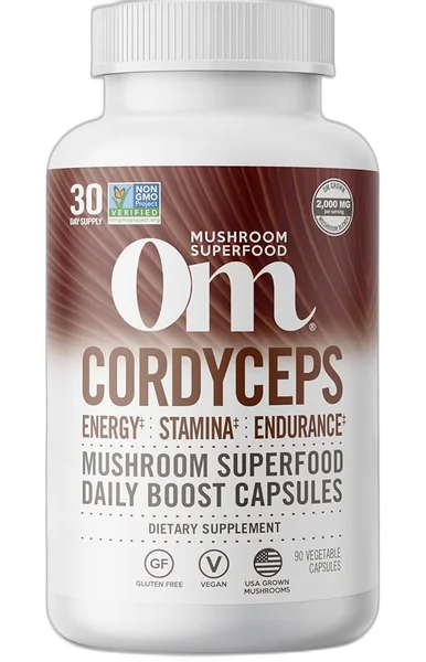 Om Mushroom Energy Gummies bottle