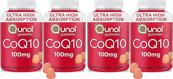 Qunol Qunol CoQ10 Gummies bottle