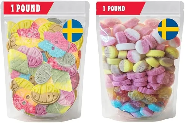Sockerbit Swedish Candy Mix gift box Gummies bottle
