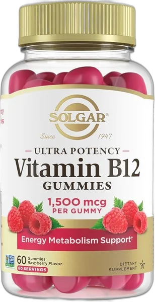 Solgar Vitamin E 268mg (400 IU) Gummies bottle