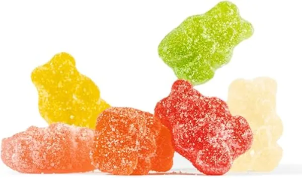 Surf Sweets Organic Sour Berry Bears Gummies bottle