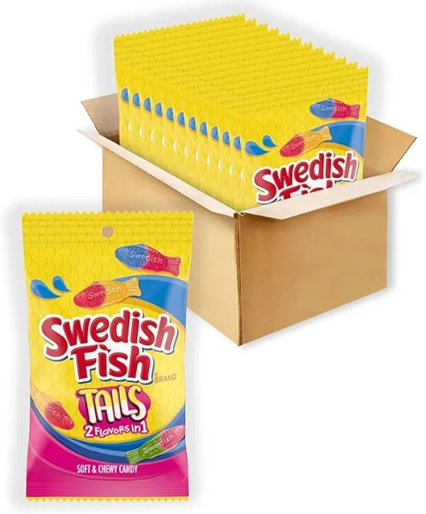 Swedish Fish Original candy bag Gummies bottle