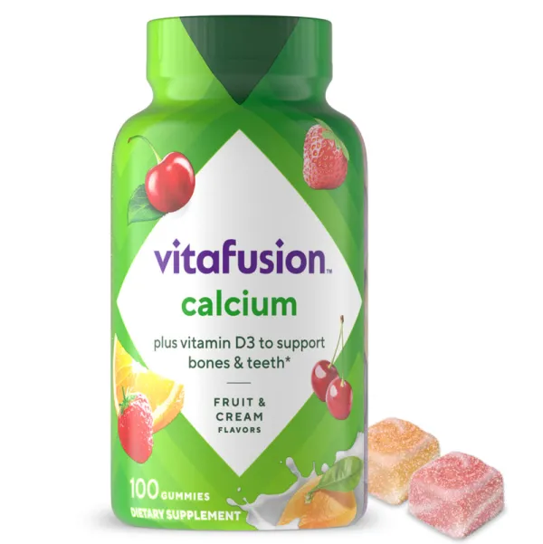Vitafusion Vitafusion Calcium + D3 Gummies bottle