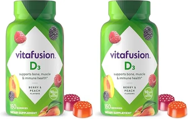Vitafusion Vitamin D3 Gummies bottle