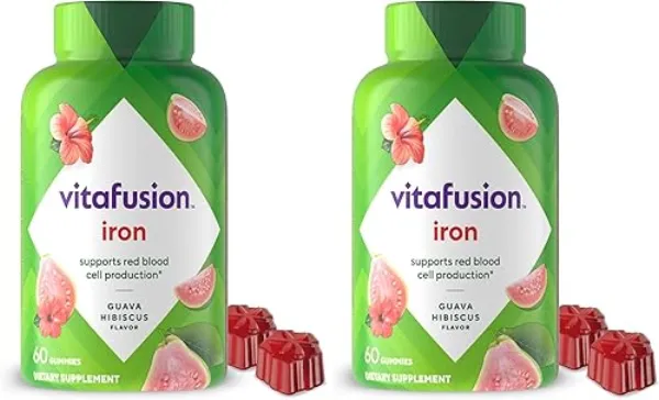 VITAFUSION Iron Gummies bottle