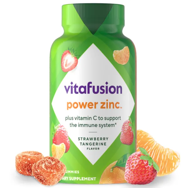 Vitafusion Zinc Gummies bottle